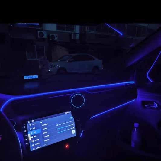 Car interior ambient lighting