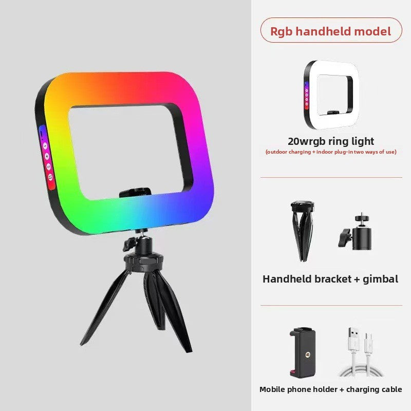 Adjustable Handheld LED Fill Light for Photography